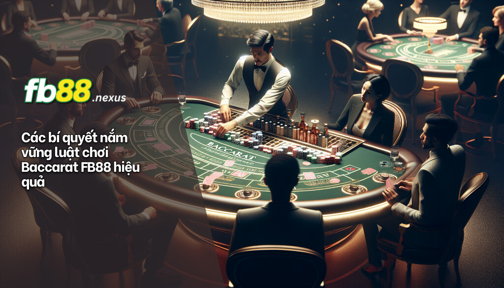 Các bí quyết nắm vững luật chơi baccarat fb88 hiệu quả