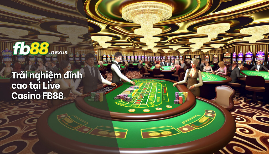 Trải nghiệm đỉnh cao tại live casino fb88